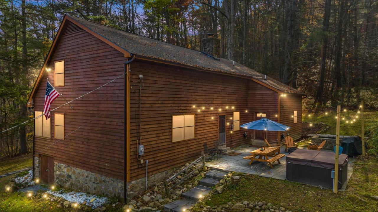Sleepy Hollow 5Br Cabin - National Park 7 Min, Hot Tub, Fire Pit, Sleeps 12 Luray Exteriér fotografie